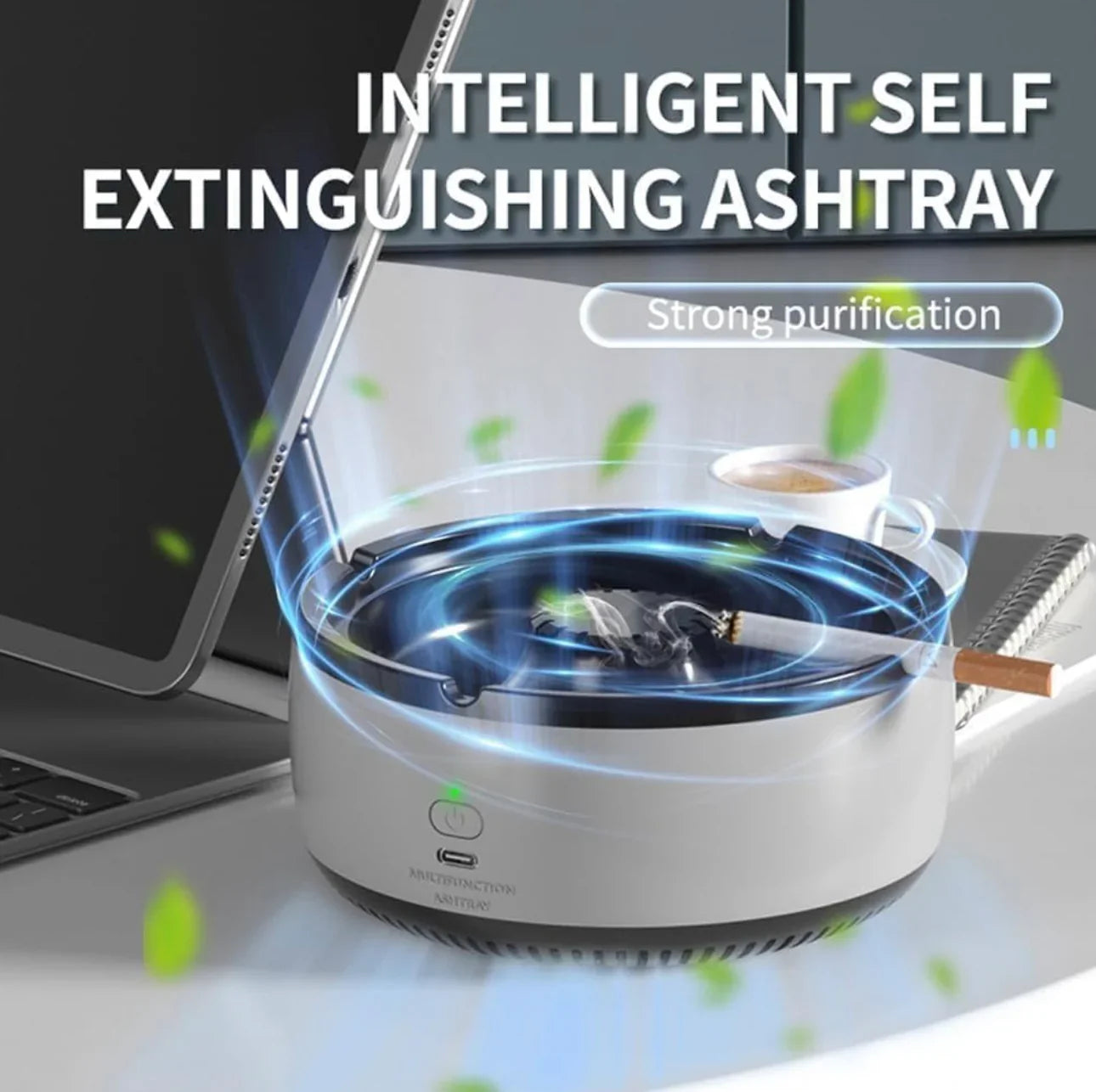 Souqliy Shop - Electric Multipurpose Ashtray