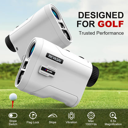 Golf Rangefinder with Slope & Pin Lock Vibration