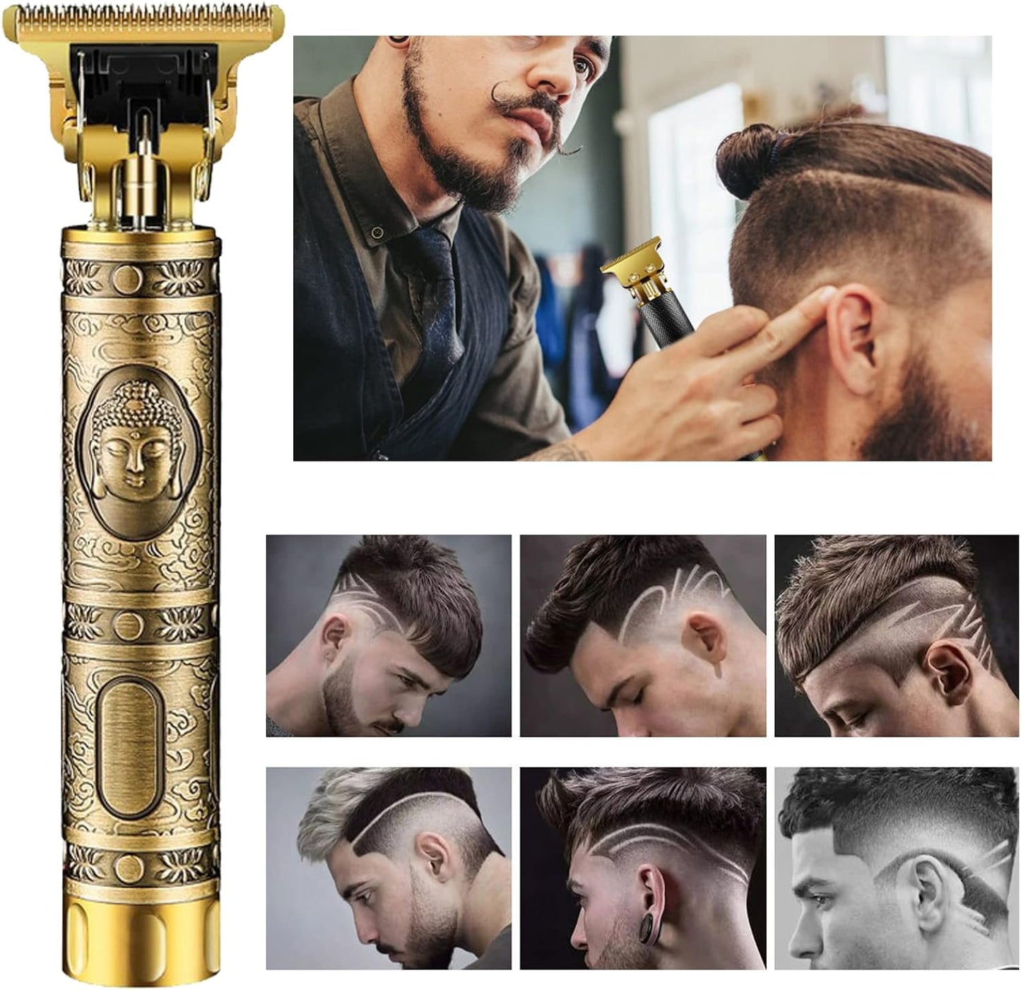 Men's Cordless Professional Hair Trimmer Kit