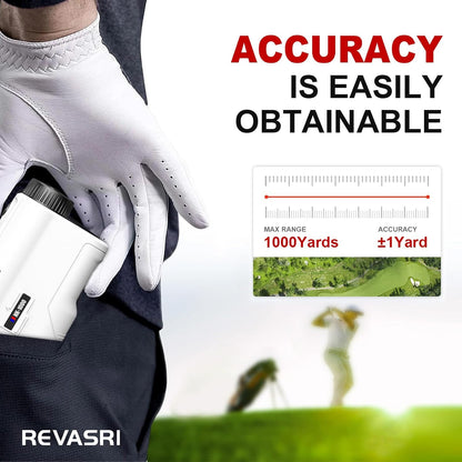 Golf Rangefinder with Slope & Pin Lock Vibration
