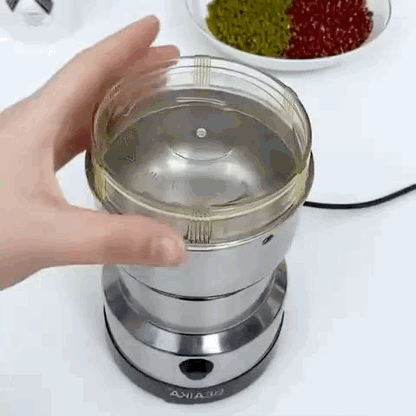 Souqliy Shop - Electric Stainless Spice & Herb Grinder