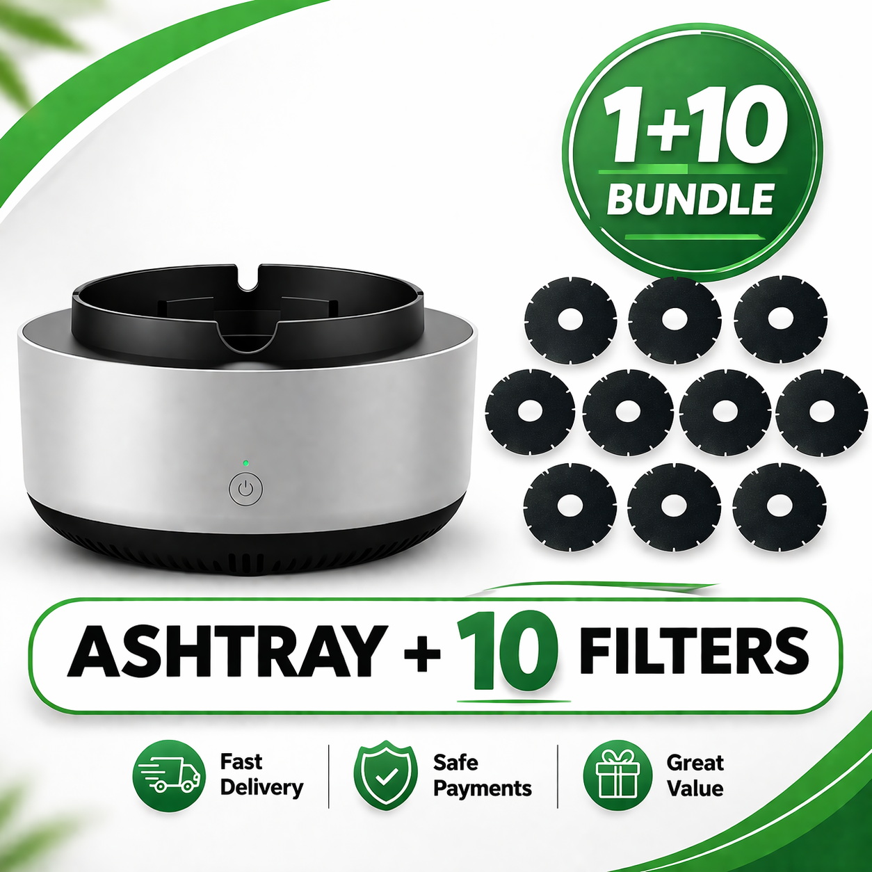 Souqliy Shop - Electric Multipurpose Ashtray