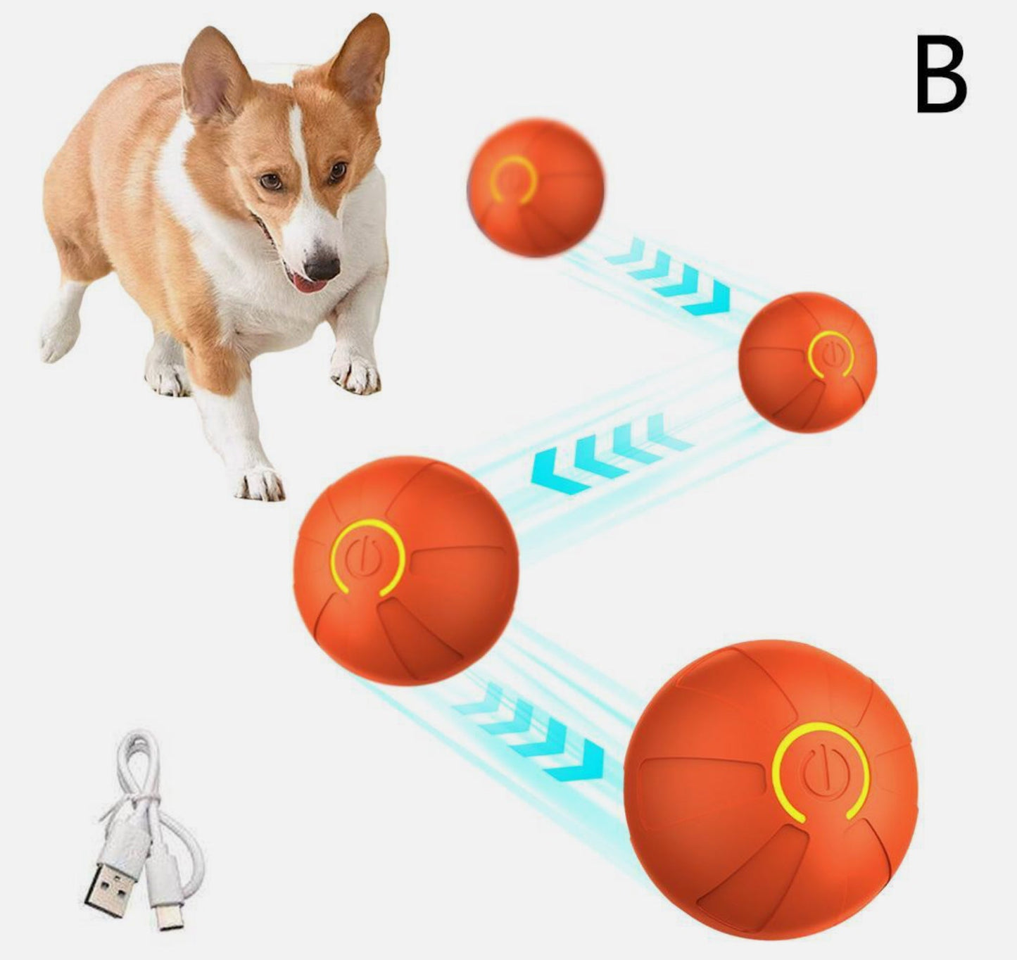 Souqliy Shop - Gravity Smart Bouncing Ball