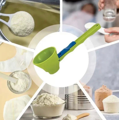 Souqliy Shop - No-Spill Scoop & Funnel (3-Pack)
