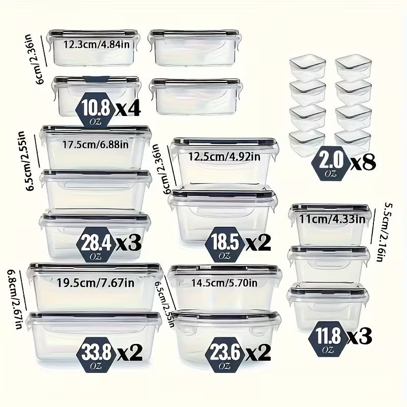 Souqliy Shop -  Refrigerator Storage Container Set