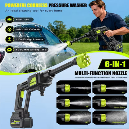 Souqliy Shop - REDISSON Cordless Pressure Washer 1200 PSI