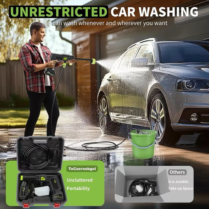 Souqliy Shop - REDISSON Cordless Pressure Washer 1200 PSI