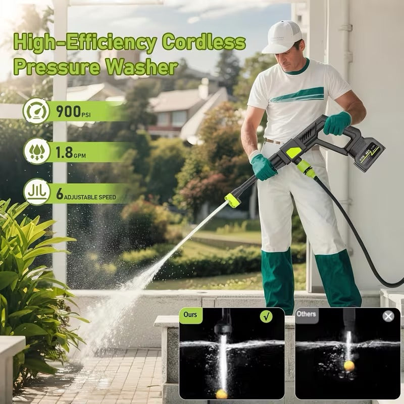 Souqliy Shop - REDISSON Cordless Pressure Washer 1200 PSI
