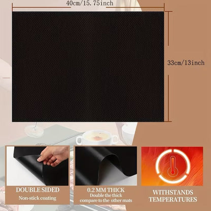 Souqliy Shop - Reusable Non-Stick Oven & BBQ Mats
