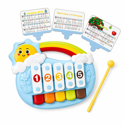 Souqliy Shop Five Tone Sun Piano Musical Toy