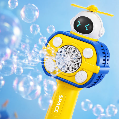 Souqliy Shop Astronaut Automatic Bubble Blaster Toy