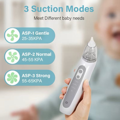 Souqliy Shop - Electric Baby Nasal Aspirator – 3-Speed Suction with Music