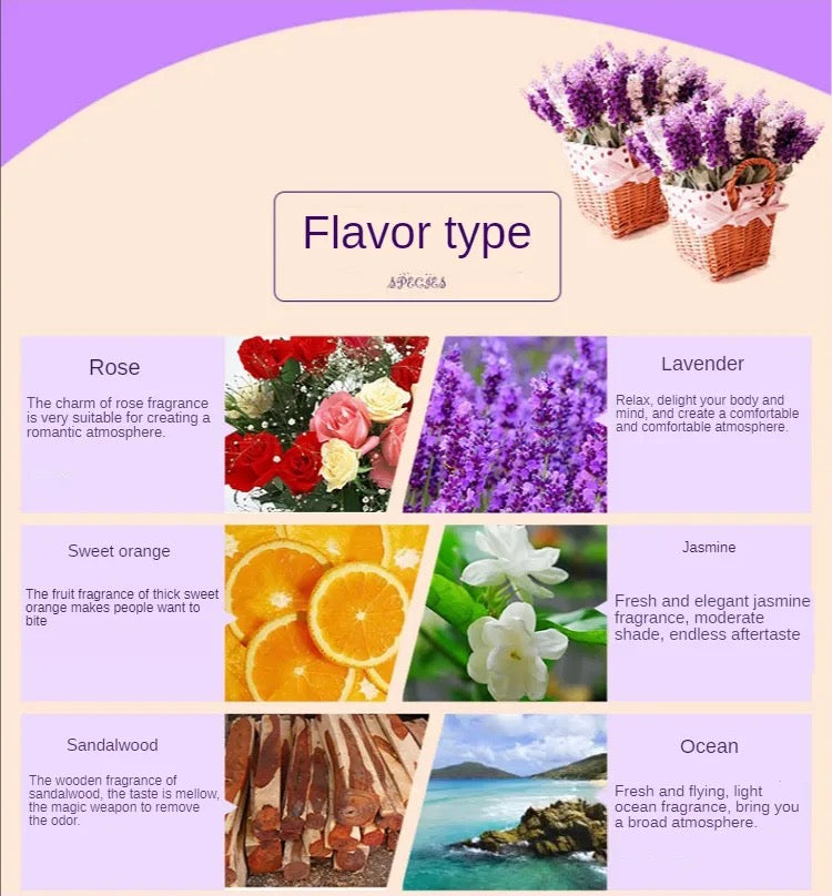 Souqliy Shop - Aroma Fusion 12-Pack: Water-Soluble Essential Oils for Diffusers & Humidifiers