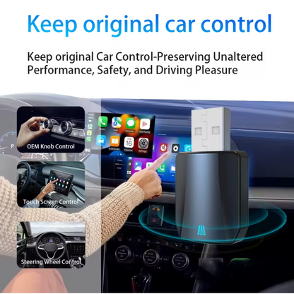 Souqliy Shop - Universal Smart Wireless CarPlay &amp; Android Auto Adapter Plus
