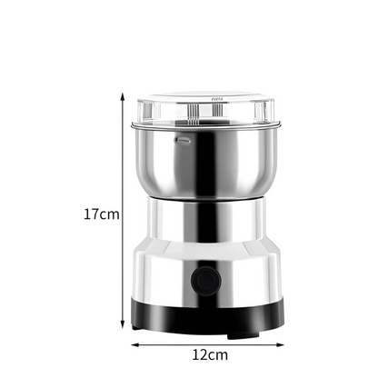 Souqliy Shop - Modern Rotating Spice Tower Set with Electric Stainless Steel Grinder