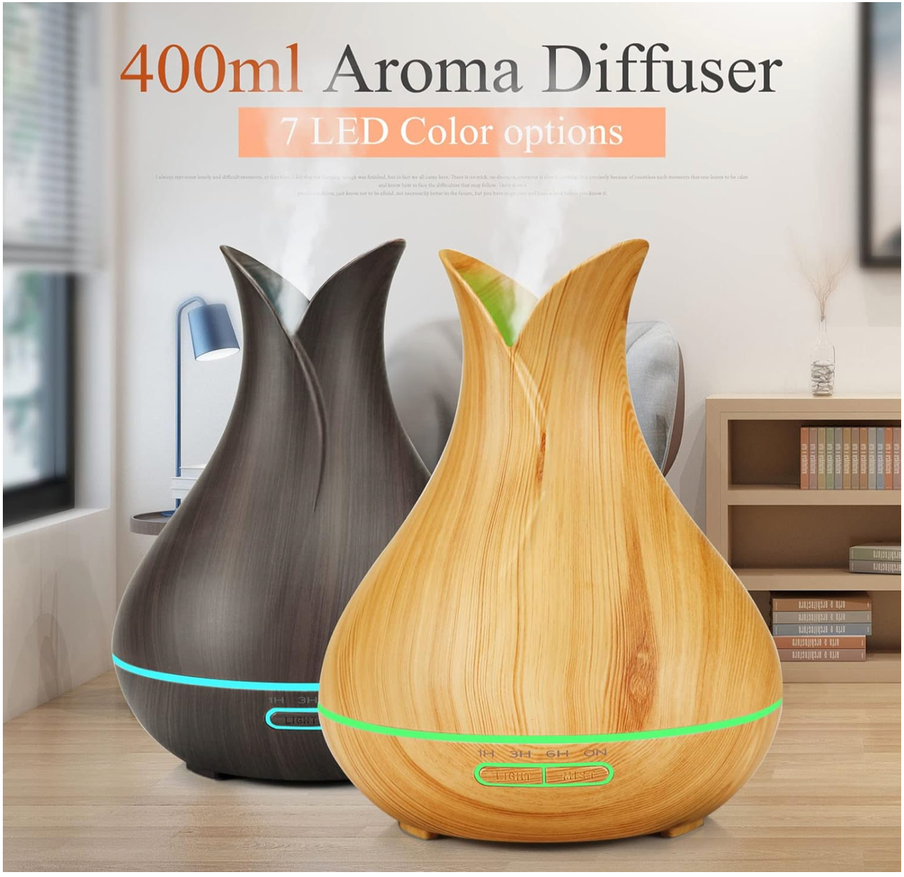 Essential Oil Diffuser & Humidifier