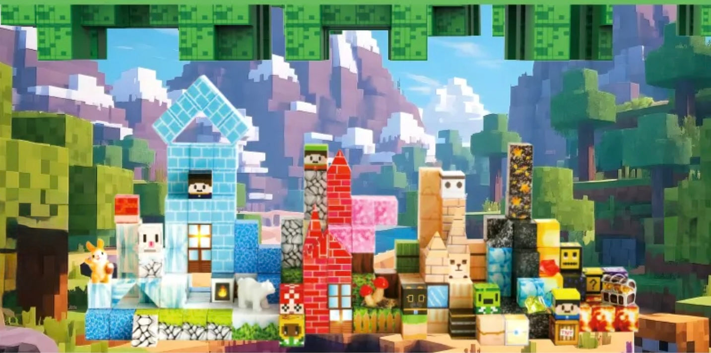 Magnetic Tiles Construction Toy Set 106 Pcs